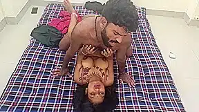 Beautiful Indian Girl With Young Boy