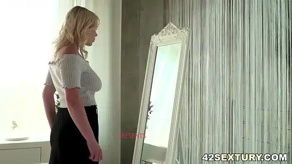 Busty blonde loves deep anal sex