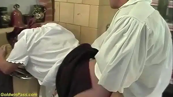 busty extreme horny 70 years old farmers granny gets first time deep ass fucked by her crazy stepson