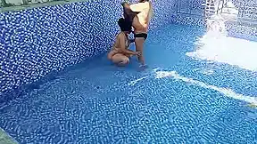 Couple Sex In Desi Young Hot Couple Home-made Romance Strong Strokes Doggy Style Fucking In Outdoor Swimming Pool