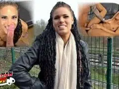 Deutscher Castingsex mit dunkelhaarigem Lockengirl