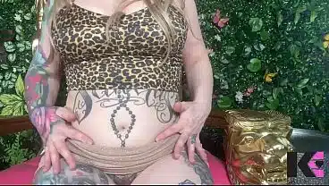 Goddess Bellygasm JOI: Up Close Belly Button Fingering