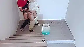 Janu Ne Dia Gift-sex With Horny Teacher On Stairs