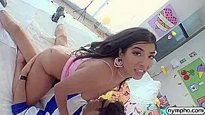Jasmine Sherni And Mike Adriano In Shows Her Prowess