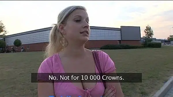 PublicAgent Natally shows me more than just her big boobs outdoors.