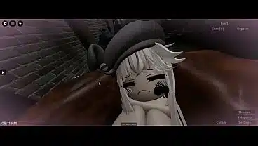 [ROBLOX] White toy used and fucked by BBC in alley