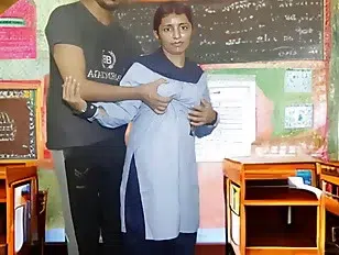 Virgin  girl first time sex with her teacher, student and teacher sex
