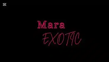 Closeup Mara Exotic Shaved Pussy Rubbing and Orgasm
