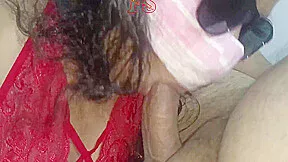 Hot Wife Blowjob With Mouth Cumshot Hindi Video