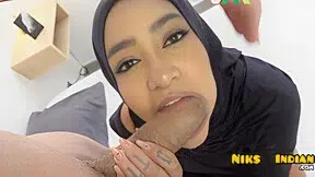 Young Muslim Hijabi Bhabhi Jaan Fucked Hard And Cum Dumped