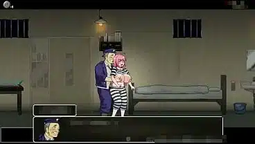 2026 hentai game . Nana s lewd prison break . Hot jail lady has sex with a guard in new porn game
