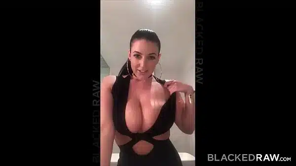 BLACKEDRAW Black stud takes Angela White in her hotel room