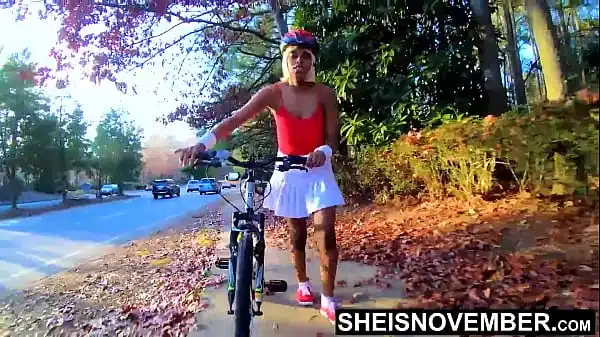 Cheated On My Boy friend With My Best Buddy Penis  After Bicycling, Cute Blonde Hot Black Skinny Nerd Babe Msnovember Cute Booty Pounded By Big Dick BBC Hardcore Wet Pussy Half Naked Drilling Point Of View on Sheisnovember