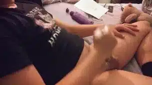 Cock & ball squeezing