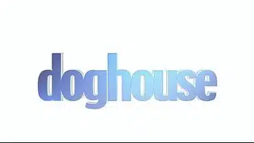 DOG HOUSE  – Busty Babe With Pierced Nipples Gets Rubbed Down And Splashed With A Messy Load