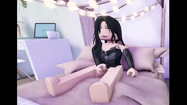 E-girl na dedilhação – Roblox (Animação)