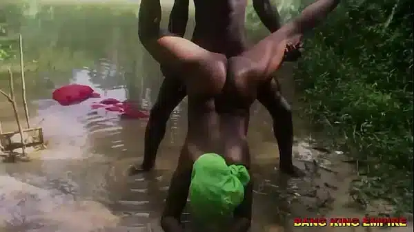 ⭐  POPULAR AFRICAN YAHOO BOY FUCKED VILLAGE GIRLFRIEND TO RENEW POWER IN THE VILLAGE STREAM – HARDCORE EBONY BBC DOGGY AND COWGIRL STYLE PORNO WORK – PART ONE – FULL VIDEO ON PREMIUM RED