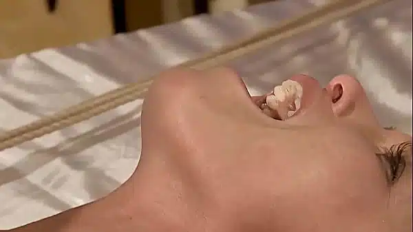 He sticks his big thick dick into her and she’s begging for his cock. He fucks her hard. He penetrates his her pretty mouth also, pushes deep on her throat. Next he push his fingers in her ass, opens her dry asshole.