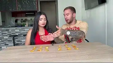 Horny game with my friend!! I end up riding his juicy cock!! – ALEJANDRA PALACIOS
