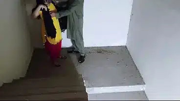 I meet my college girlfriend at Stairs and had sex there It was really fun We both enjoyed it.
