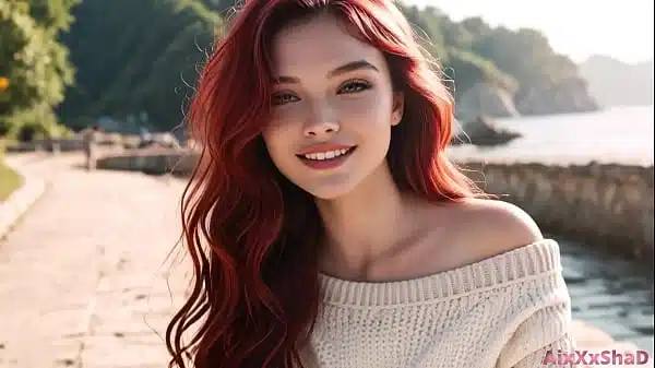 I met a beauty on a walk by the sea, fucked all her tight holes and came in her mouth[AI Generated]