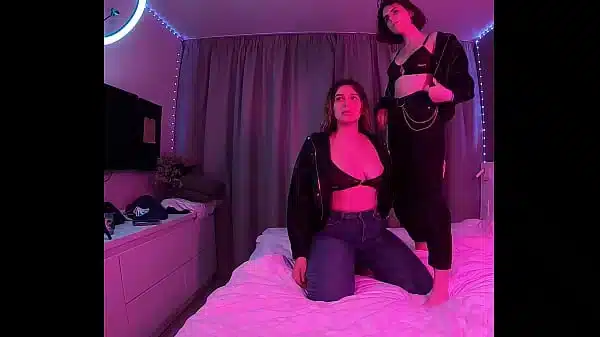 In the fitting room we choose things for two sexy girls, a photo shoot – behind the scenes – bts