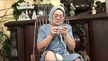 Mamy Is An Older Lady With Glasses Who Feels Horny Enough To Suck Cock