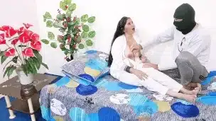 My Step Aunt Caught Me and She Started Romance and Sex With Me