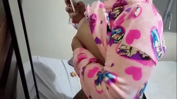 My stepsister sends me nude photos when I’m at work, she makes my dick stop and then I come home and fuck her the way she likes best