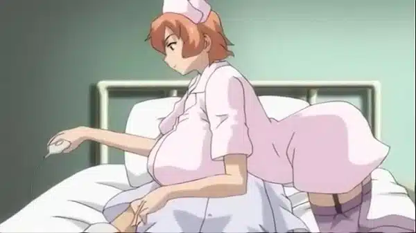 Nurse helps show how to use penis