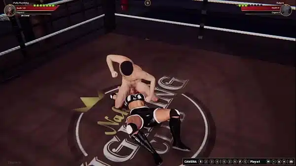 Polly VS Raijuro [NF3D Mixed MMA Battle]