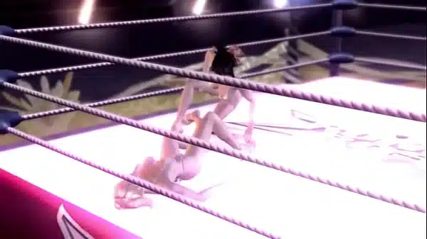 Rumble Roses XX BBD destroys Cheerleader