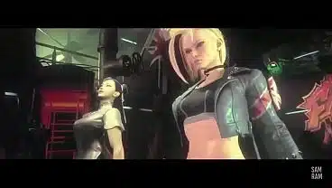 SF6 MILFS Chun-Li and Cammy White