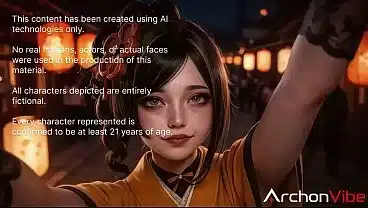 Slutty Chiori was found near the streets, where she give a blowjob to anyone who wants one[AI]
