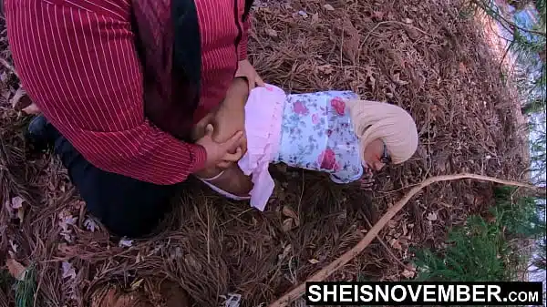 Stepdaughter Having Affair In Forest In Short Pink Dress Fucking Her Doggystyle, Petite Hot Black Girl Sheisnovember POV Smashing With Pretty Young Light Skin Big Ass Cheeks, Freaky Erotic Debauchery Sex by Msnovember
