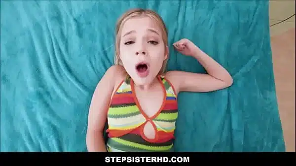 StepSisterHD – Tiny Blonde Teen Step Sister Sex With Big Dick Step Brother After Masturbating In Front Of Him POV