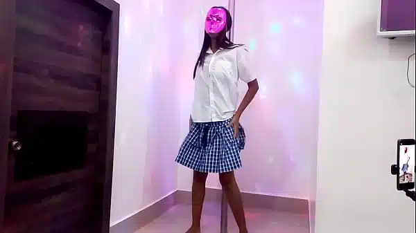 STUDENT WITH LOW GRADES MAKES AN EROTIC VIDEO FOR THE TEACHER. THE BRUNETTE IS A VERY EXOTIC AND HOT SKINNY GIRL. PROMOTIONAL REAL HOMEMADE PORN
