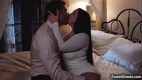 Valentines day fuck with Angela White and Jay Smooth