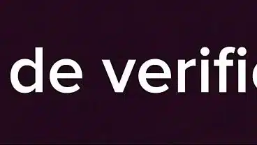 Vídeo de verificação