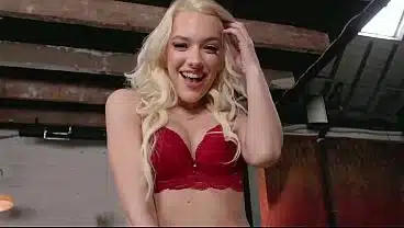 VR Bangers: Young Blonde Fucks and Cums During Pedicure at Beauty Salon