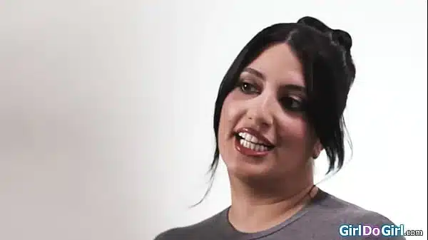 We have set up three cameras so you can watch busty Sarah Arabic masturbate herself.The big tits chubby brunette toys her pussy towards an orgasm