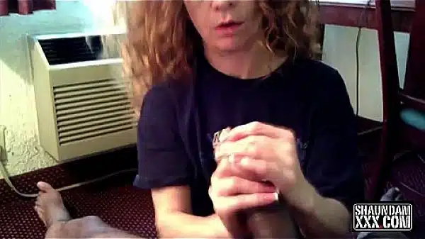 All American Sucking Black Cock