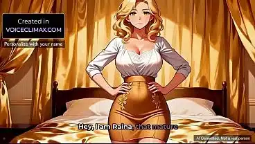 Anime Jerk Off Instructions Blonde Mature Called Reina wants to make me cum at her house – Hentai Erotic Audio