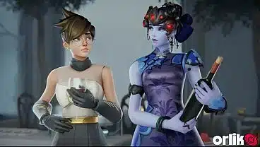 Ashe Wedding Gone Wild with Group Threesome Overwatch Porn | 3D Animation