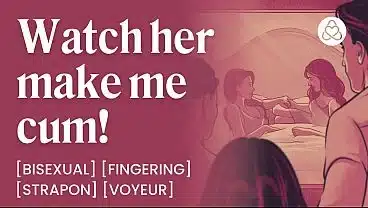 ASMR Audio Porn: Bisexual Wife Fucks Her Girlfriend in Front of Her Husband – Strapon & Voyeur – Erotic Audio Roleplay for Women