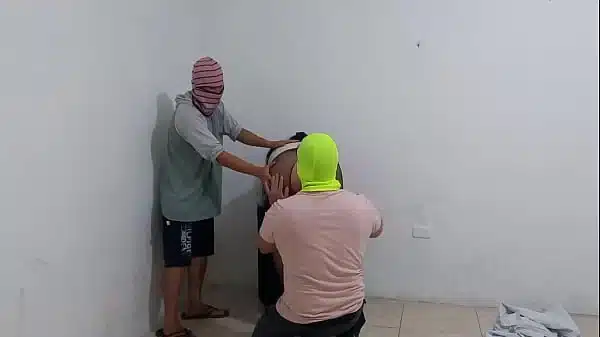 BRICKLAYER FULFILLS HIS WIFE’S FANTASY ON HALLOWEEN!! SHE WANTED TO HAVE SEX WITH HER HUSBAND’S BEST FRIEND AND BE WATCHED WHILE SHE’S FUCKED LIKE A WHORE IN HIS PRESENCE. REAL HOMEMADE PORN