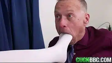 Cuck Stepdad Watching His Black Boss Ass Fuck Stepdaughter