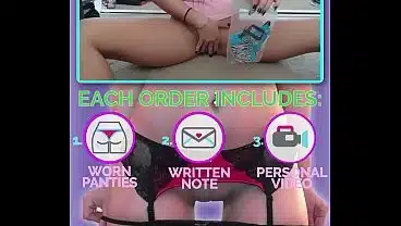 Cute Tiny Teen Can’t Stop Orgasming From Her Huge Wand Vibrator | The Panty Bank