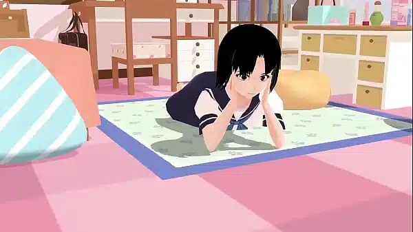 みあ【パンチラ】アニメ女子高生とお家デート気分【自己紹介】