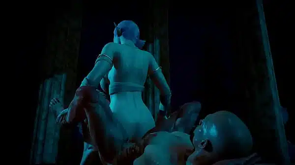 Hentai l Elf l Big boobs l Big Dick
